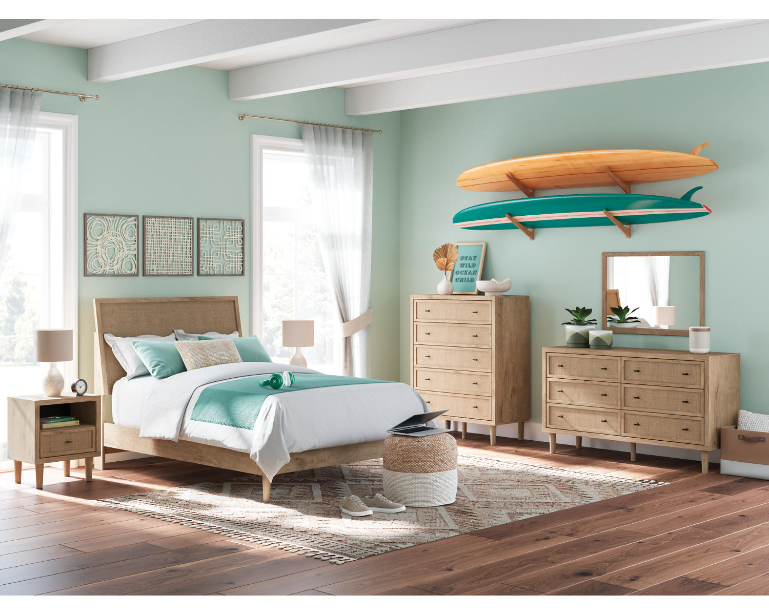 Cielden Full Panel Bed