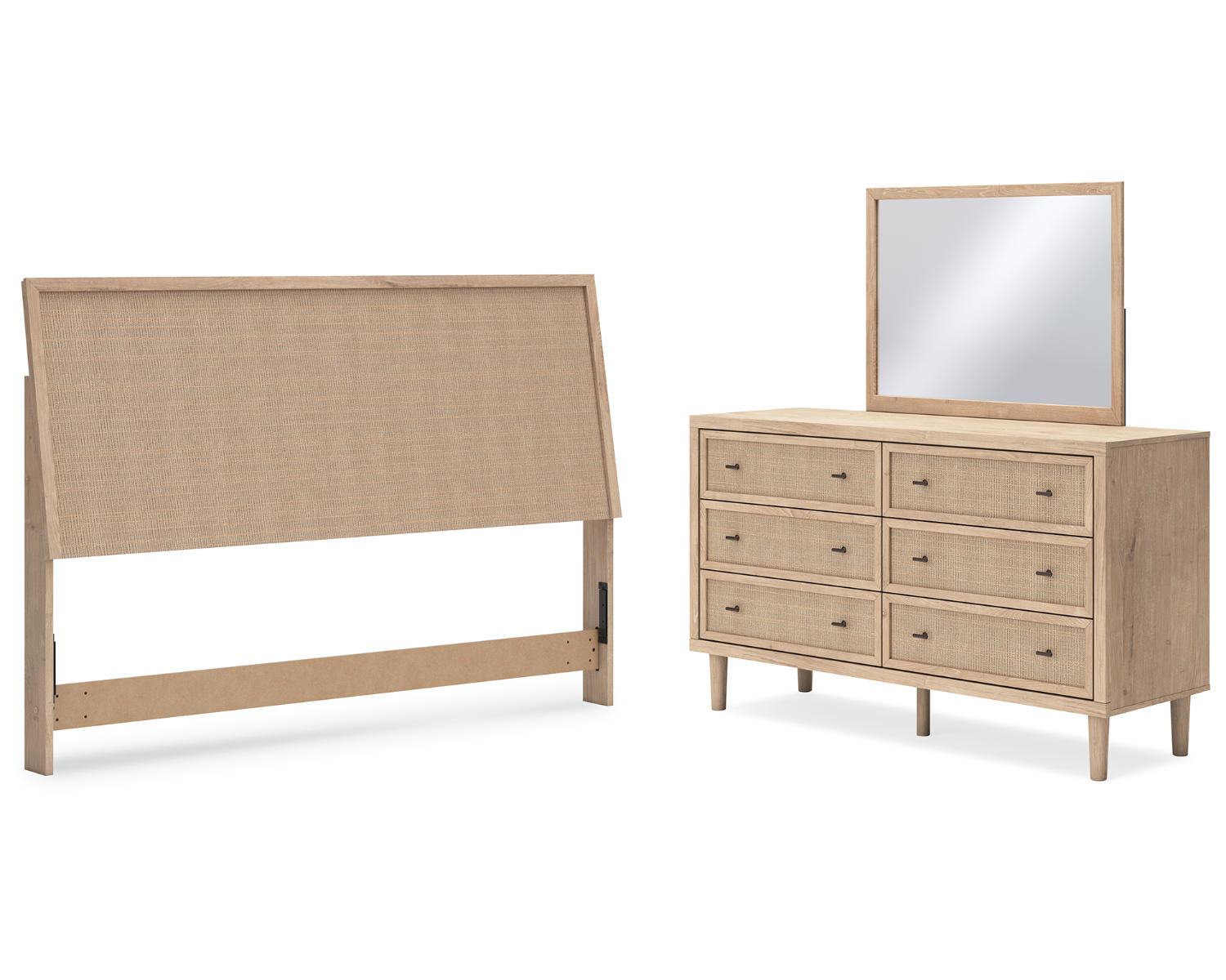 Cielden King Panel Headboard, Dresser and Mirror