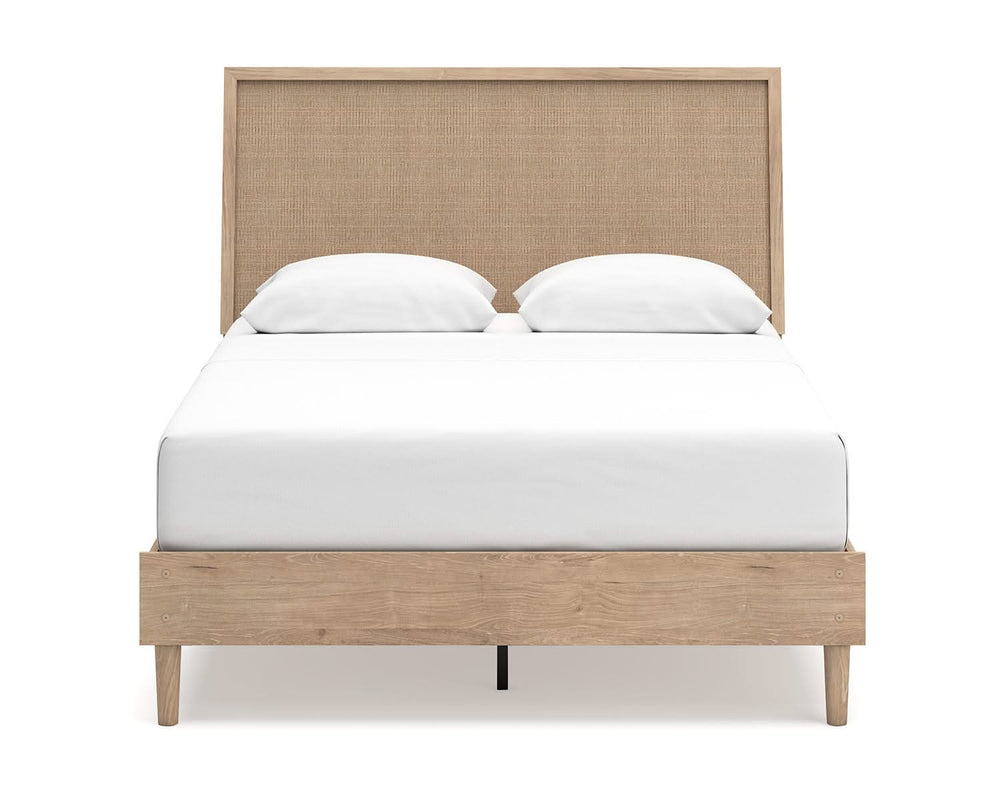 Cama Queen con paneles Cielden