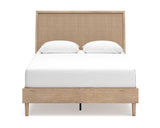 Cama Queen con paneles Cielden