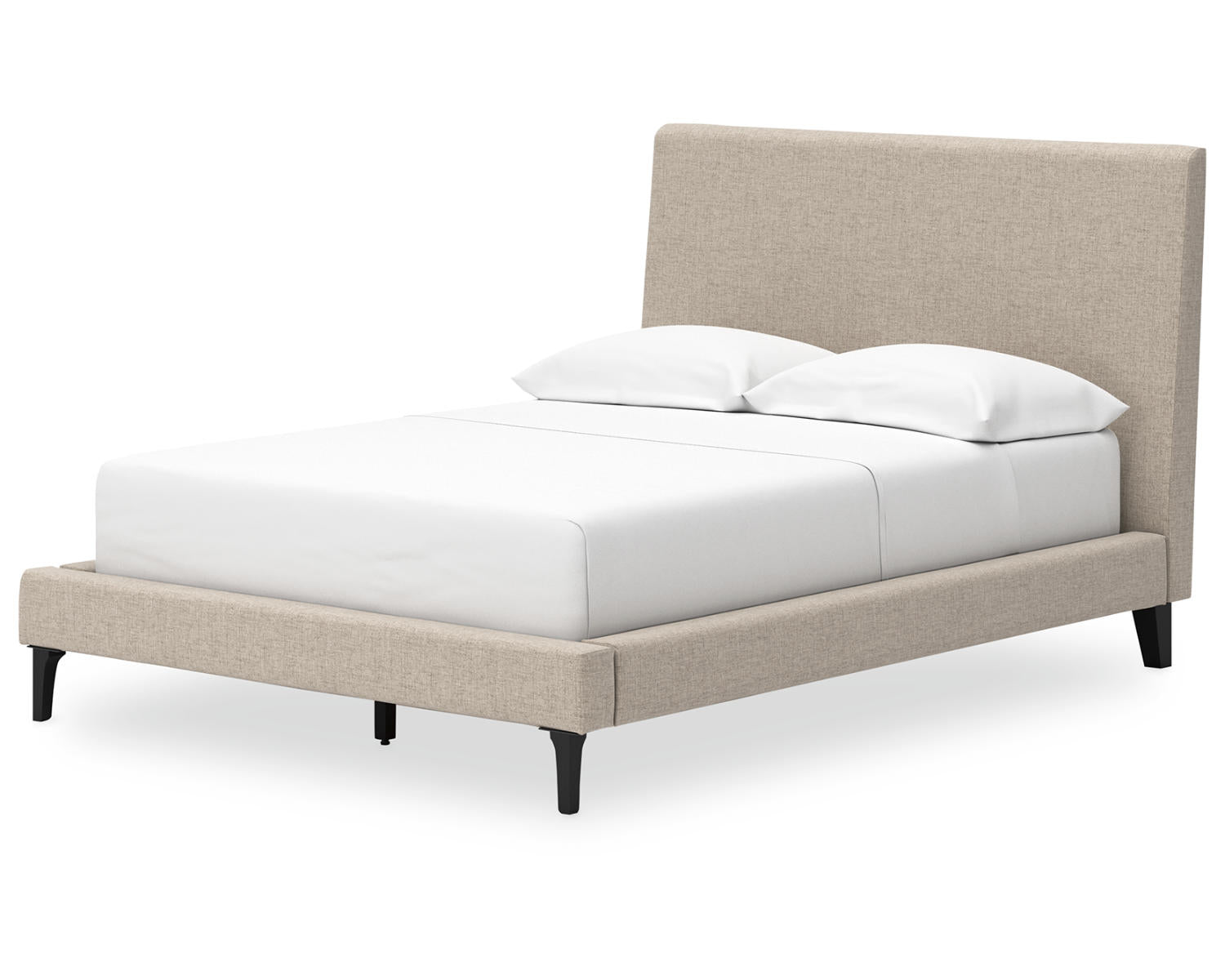 Cielden Full Upholstered Bed with Roll Slats
