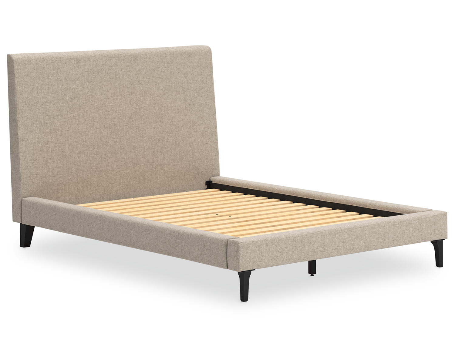 Cielden Full Upholstered Bed with Roll Slats