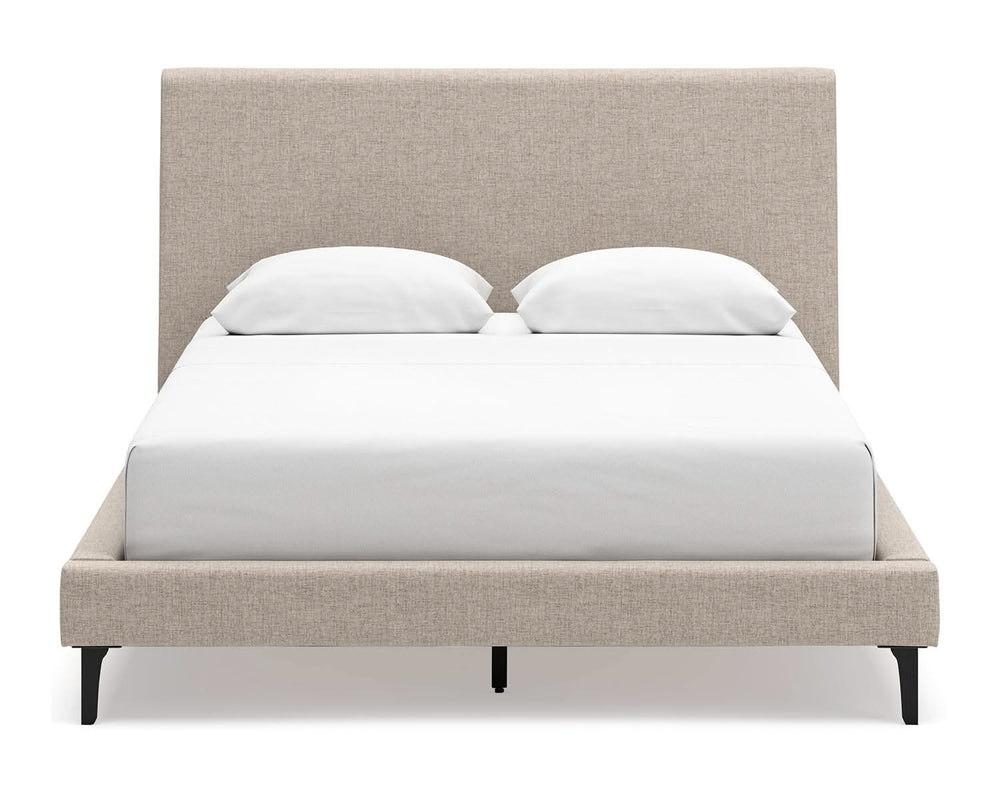 Cielden Queen Upholstered Bed with Roll Slats