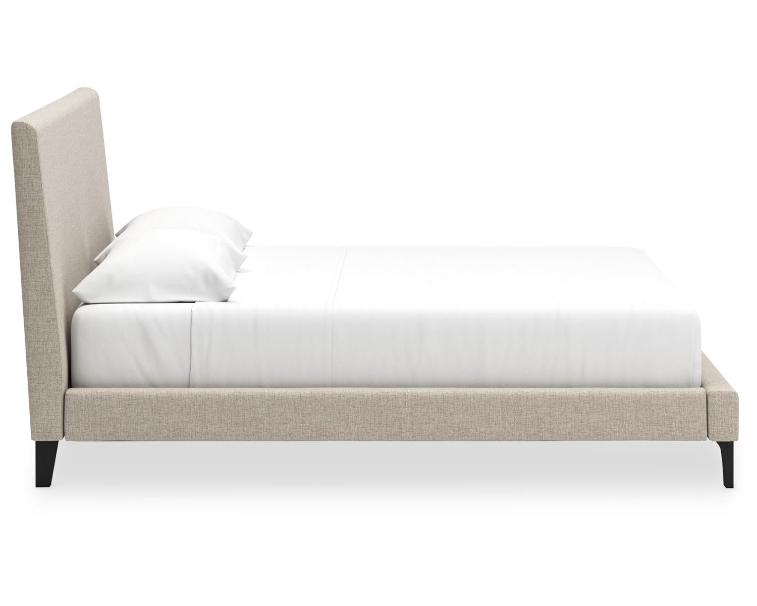 Cielden King Upholstered Bed with Roll Slats