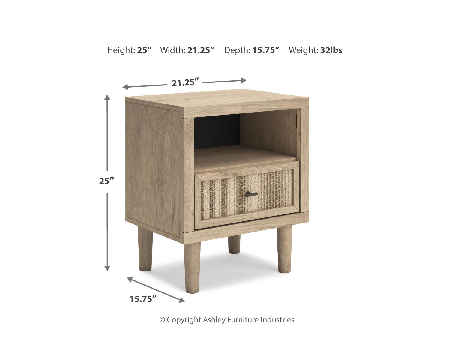 Cielden Nightstand