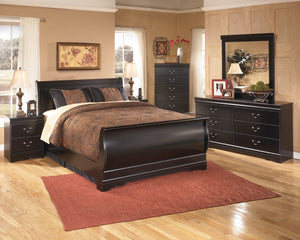 Cama tipo trineo completa Huey Vineyard