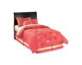 Huey Vineyard Twin Sleigh Headboard, Dresser, Mirror and 2 Nightstands