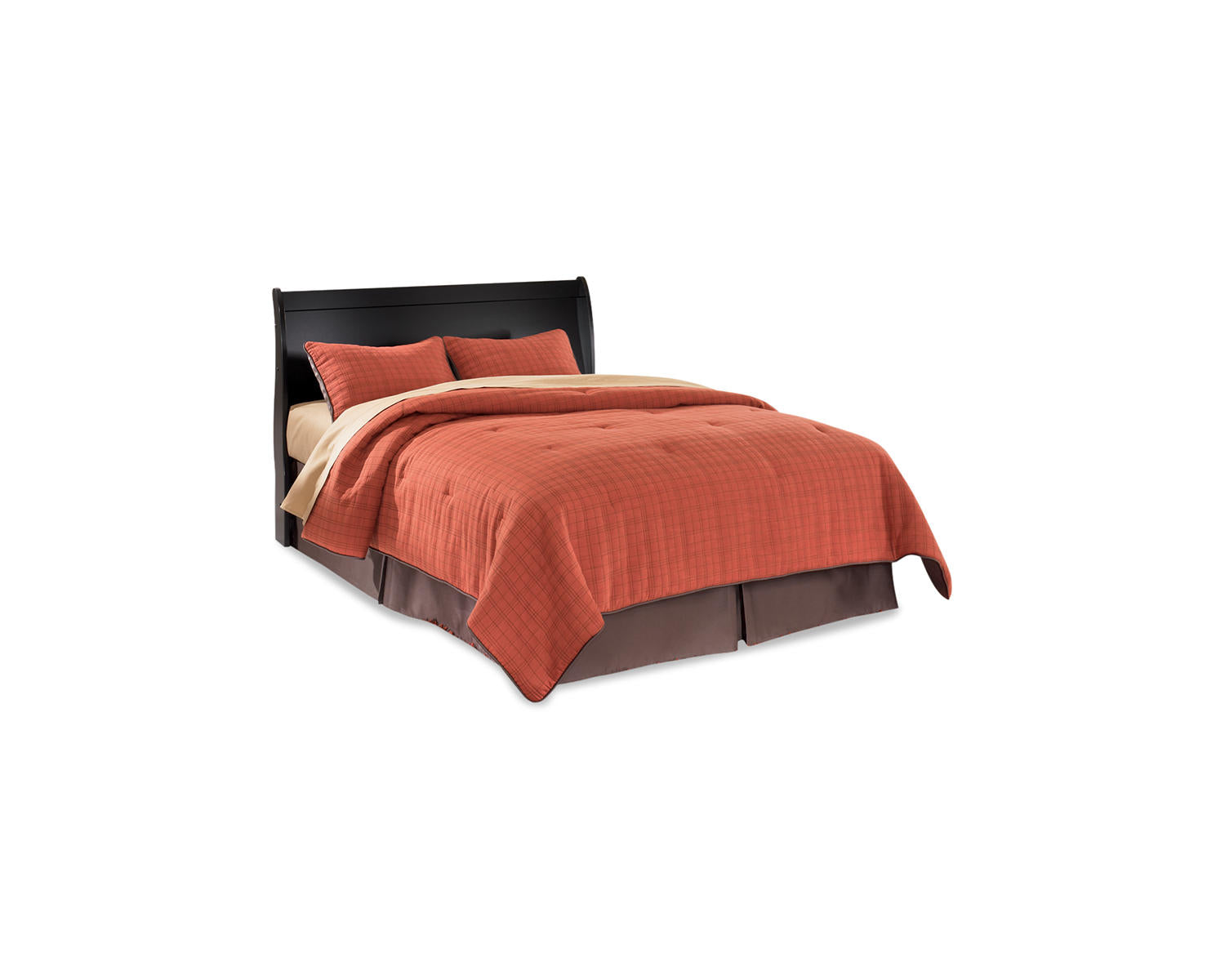 Huey Vineyard Queen Sleigh Headboard