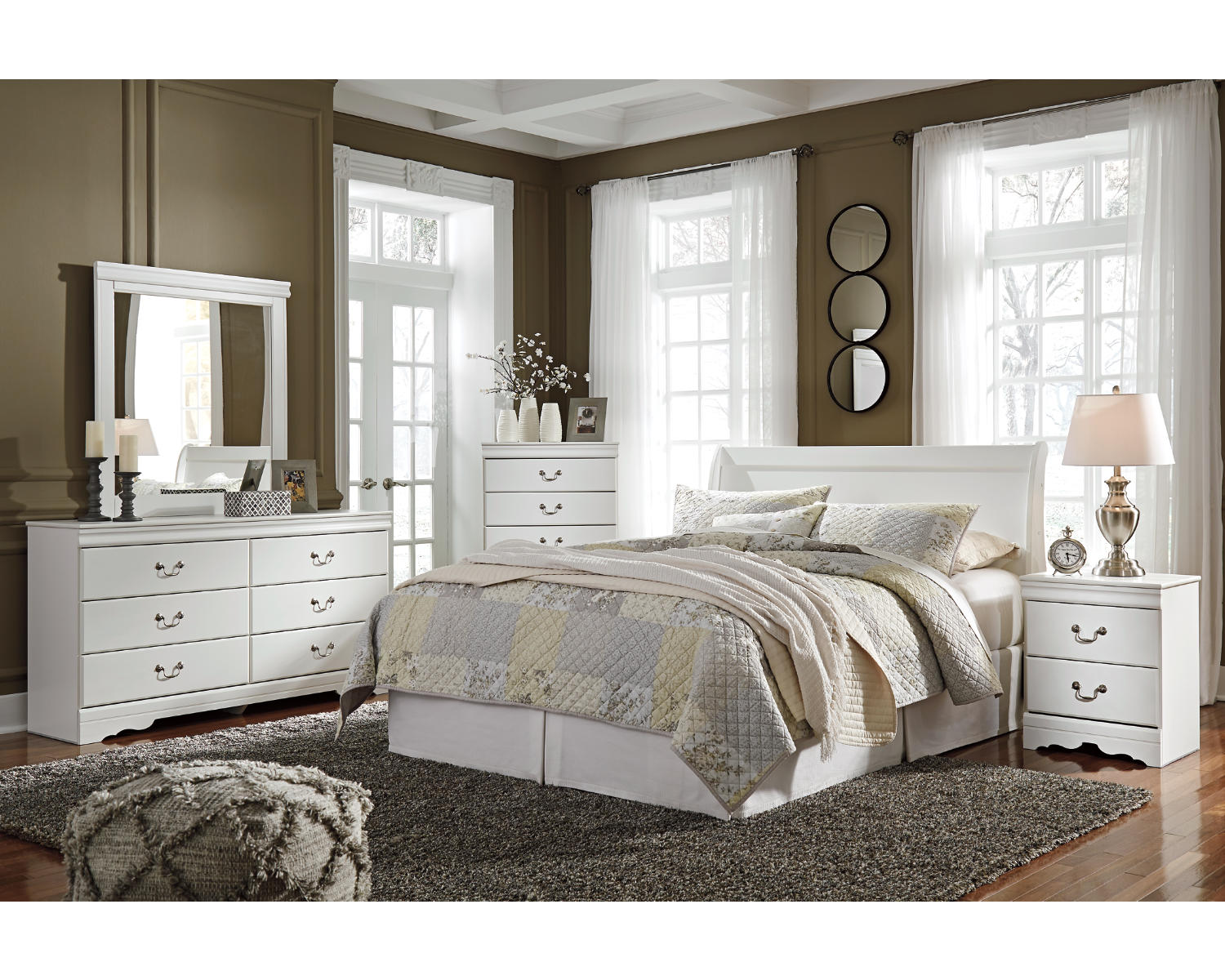 Anarasia Dresser and Mirror
