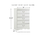 Anarasia Twin Sleigh Bed and Chest