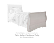 Anarasia Twin Sleigh Footboard