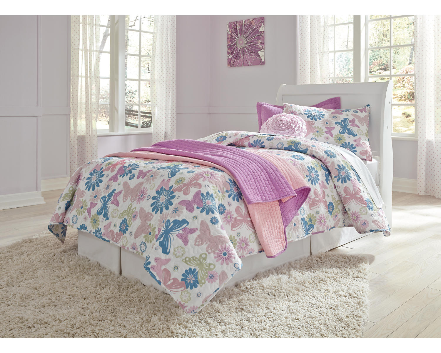 Anarasia Twin Sleigh Headboard