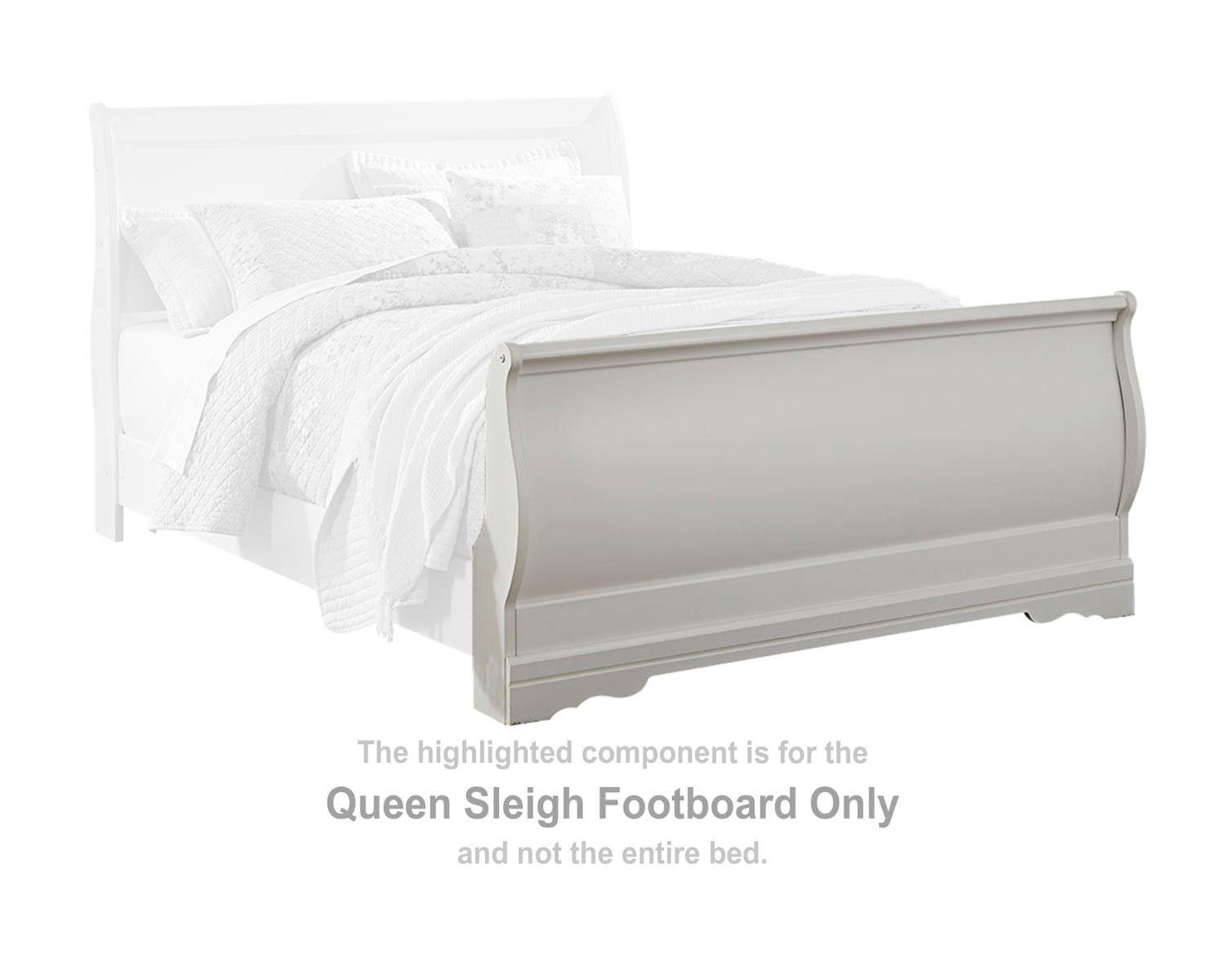 Anarasia Queen Sleigh Footboard
