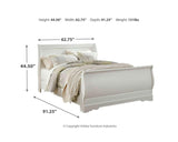 Cama trineo Queen Anarasia