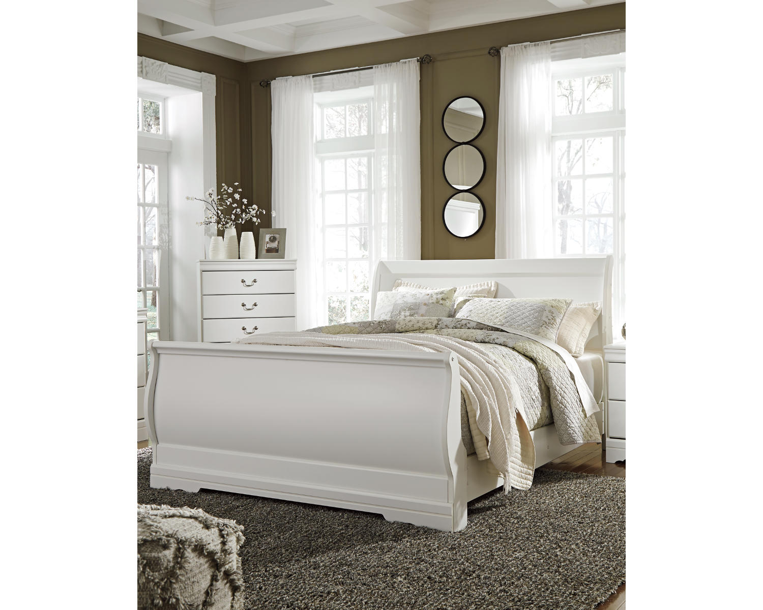 Anarasia Queen Sleigh Headboard