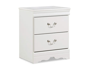 Anarasia Queen Sleigh Bed with Chest of Drawers and Nightstand
