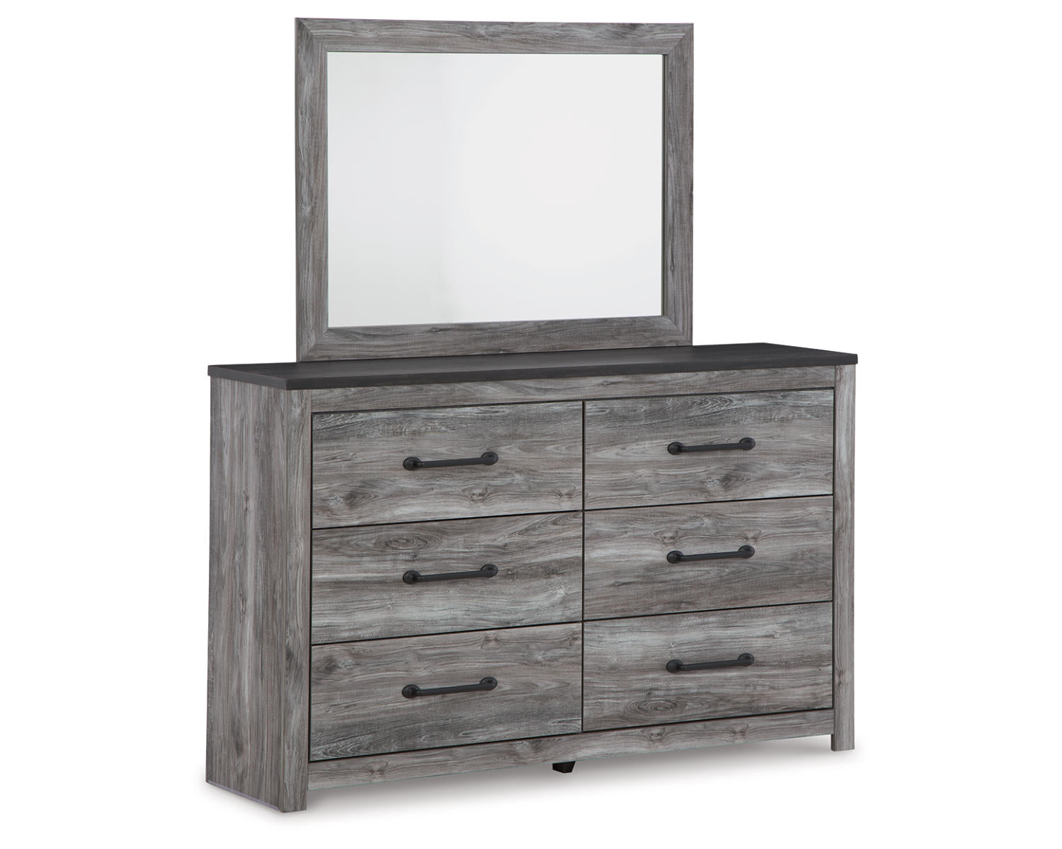 Bronyan Queen Panel Bed, Dresser and Mirror