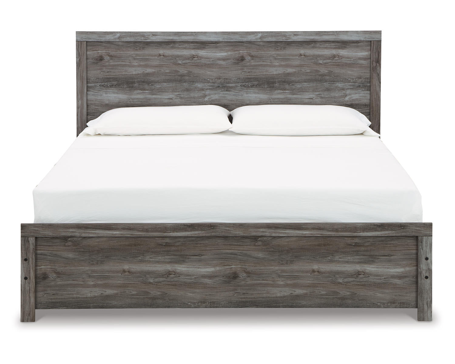 Bronyan King Panel Bed, Dresser, Mirror and Nightstand