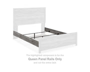 Bronyan Queen Panel Rails