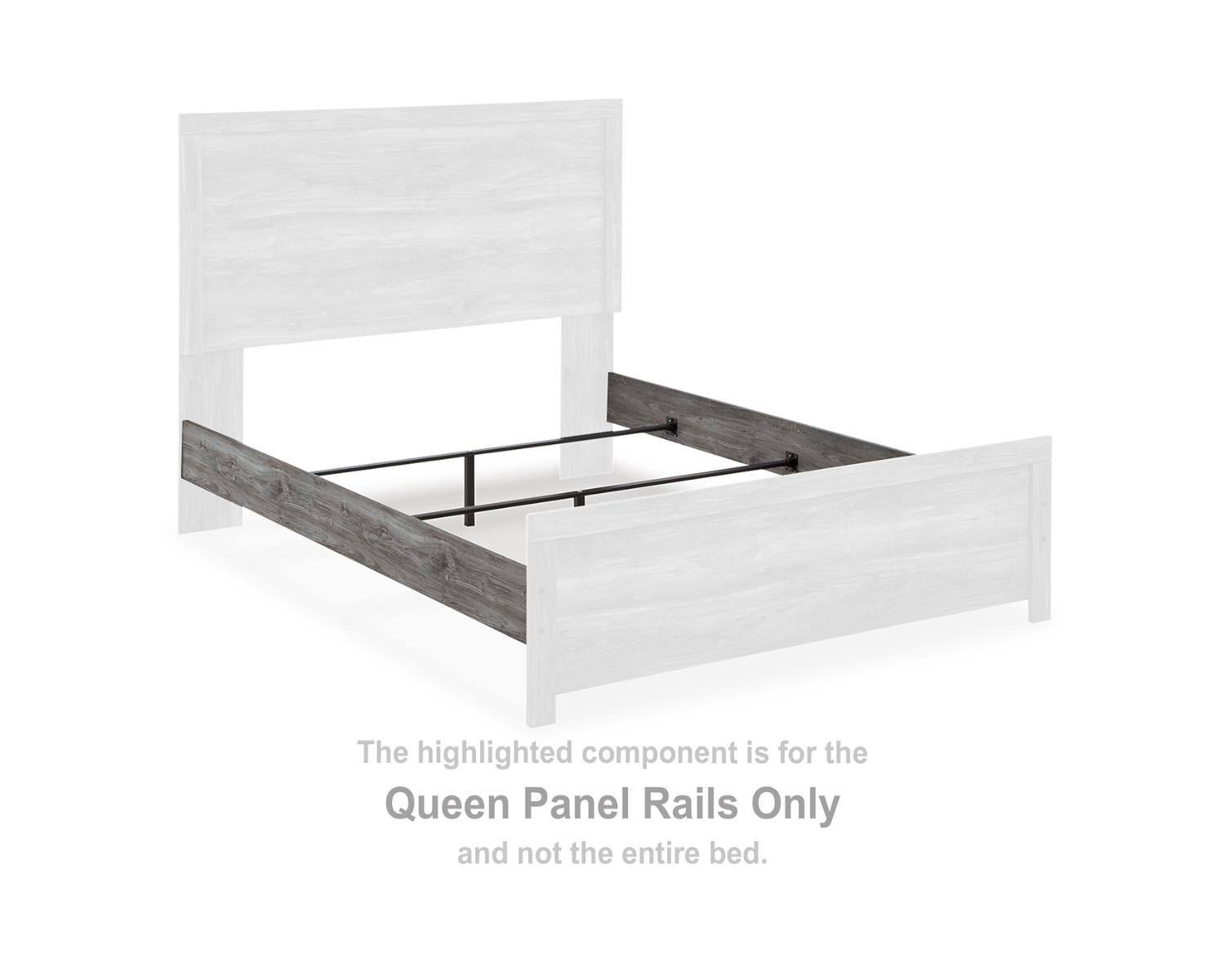Bronyan Queen Panel Rails