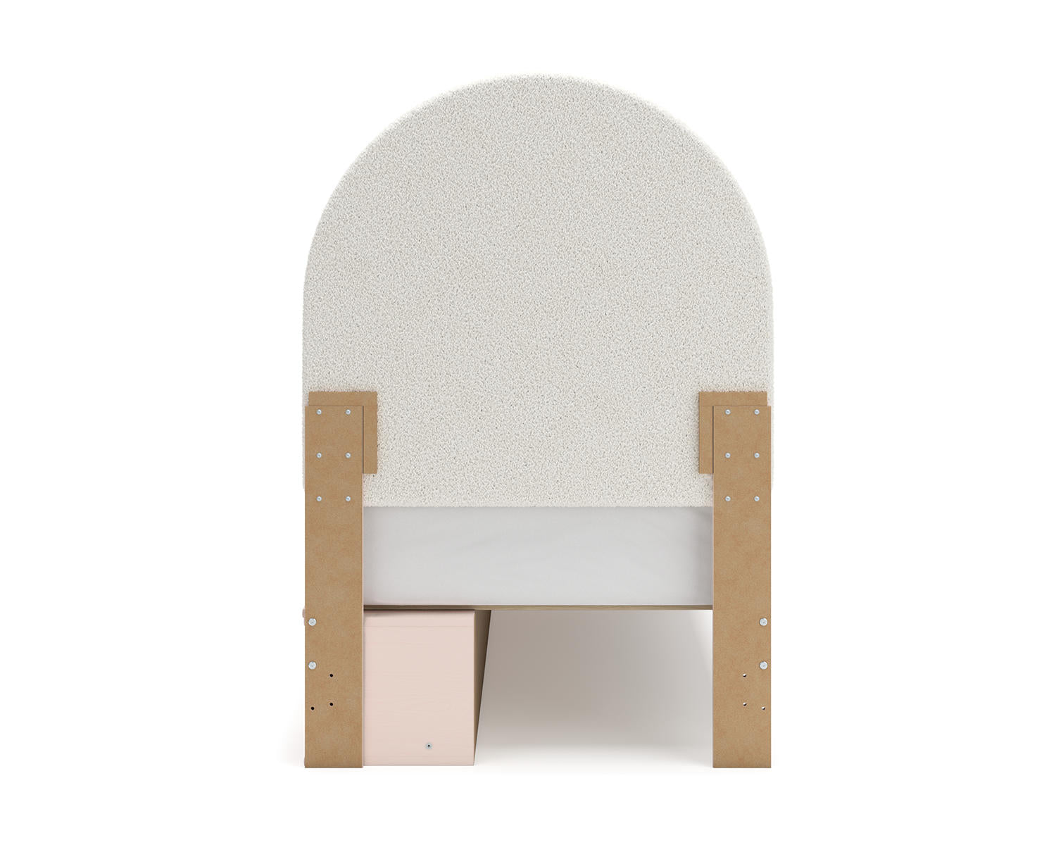 Wistenpine Twin Upholstered Panel Bed with Storage
