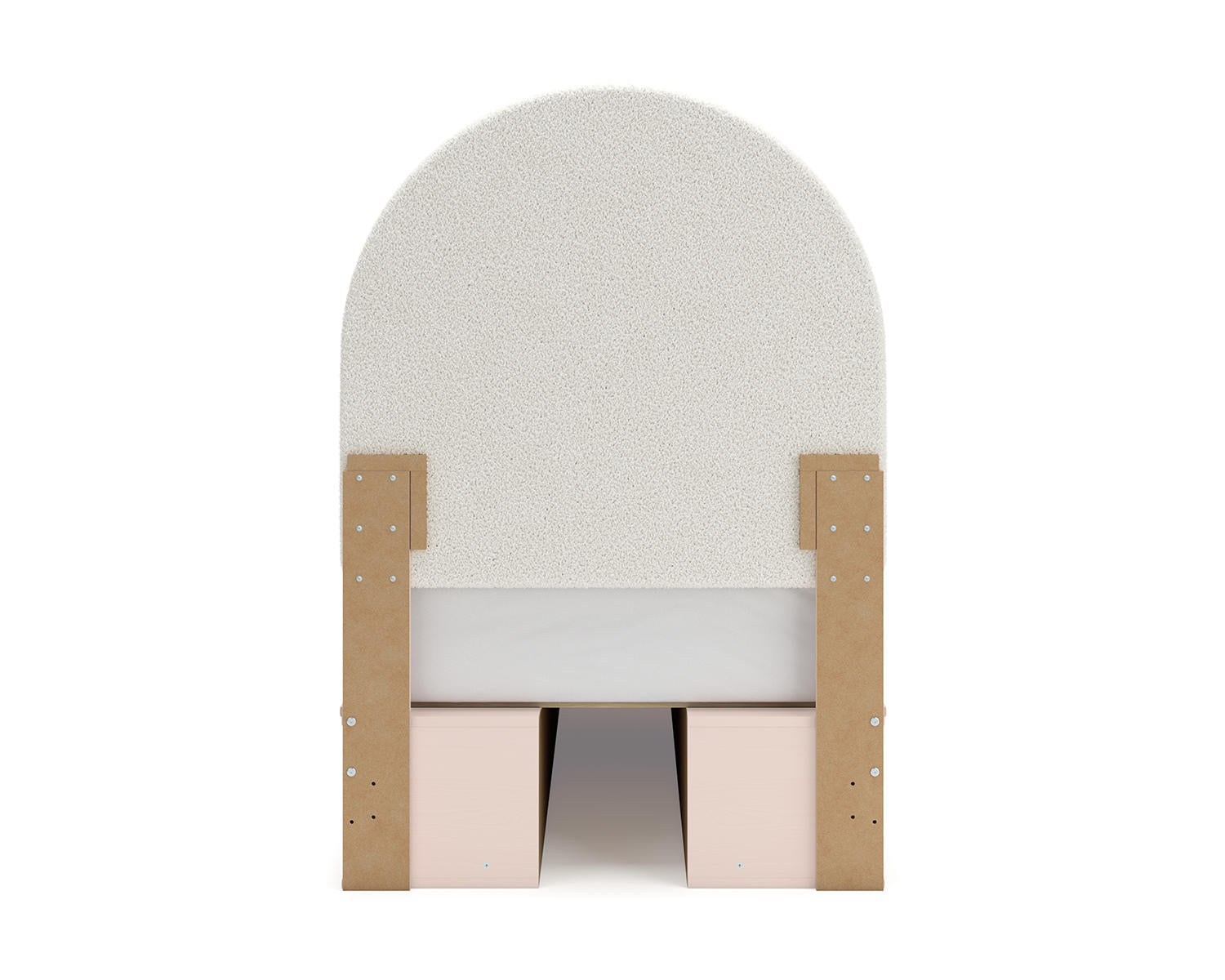 Wistenpine Twin Upholstered Panel Bed with Storage