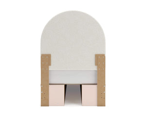 Wistenpine Twin Upholstered Panel Bed with Storage