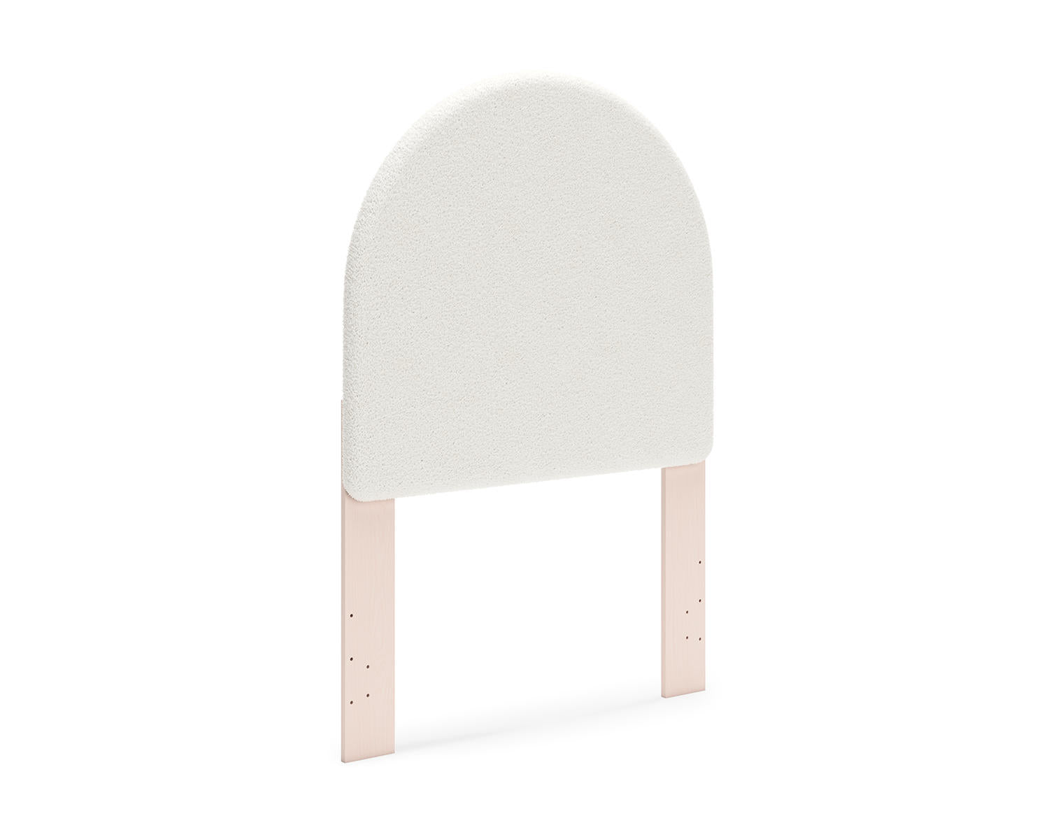 Wistenpine Twin Upholstered Panel Headboard, Dresser and Mirror