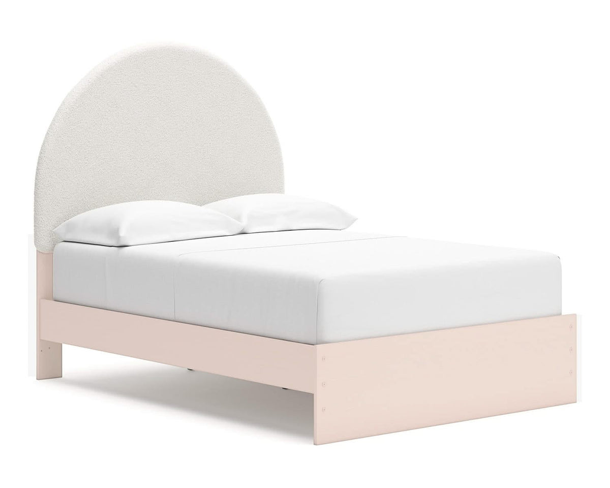 Wistenpine Full Upholstered Panel Bed with Storage