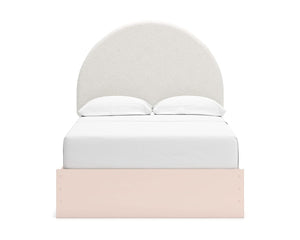 Wistenpine Full Upholstered Panel Bed with Storage