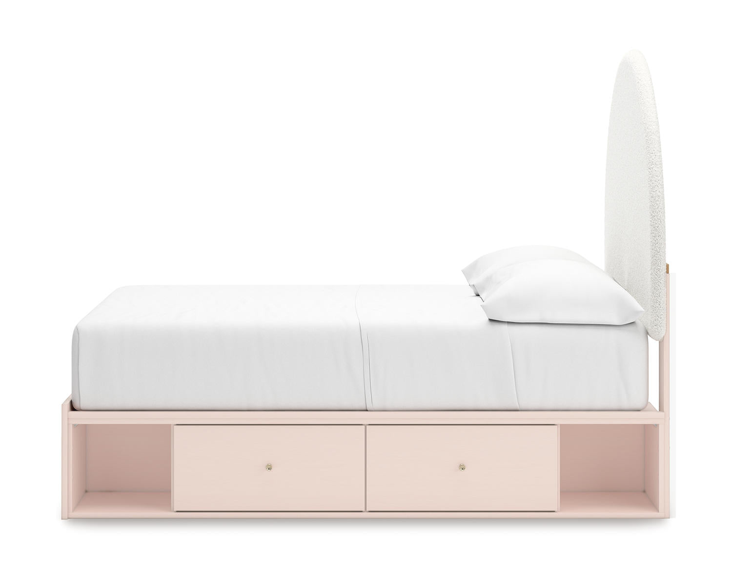 Wistenpine Full Upholstered Panel Bed with Storage