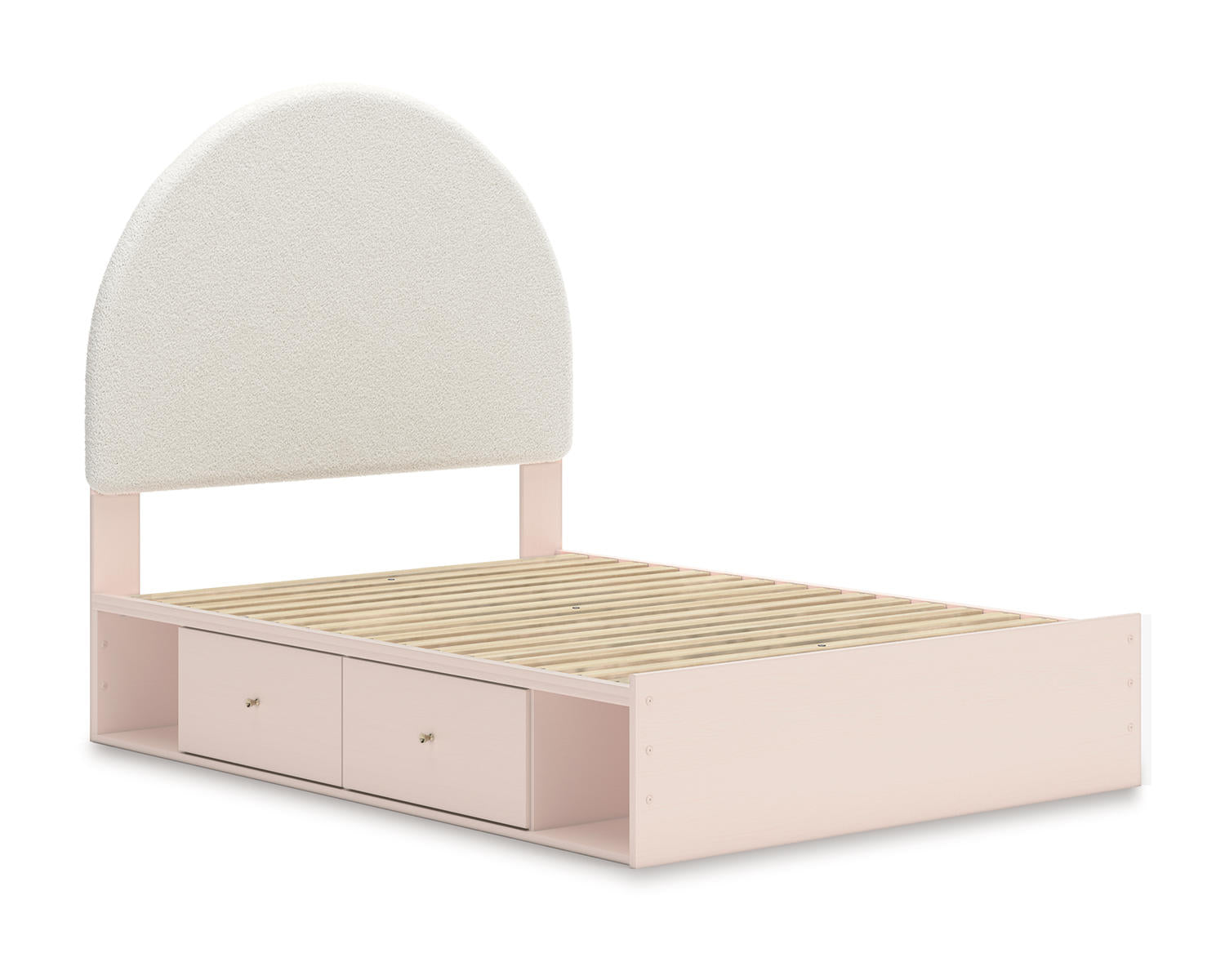 Wistenpine Full Upholstered Panel Bed with Storage