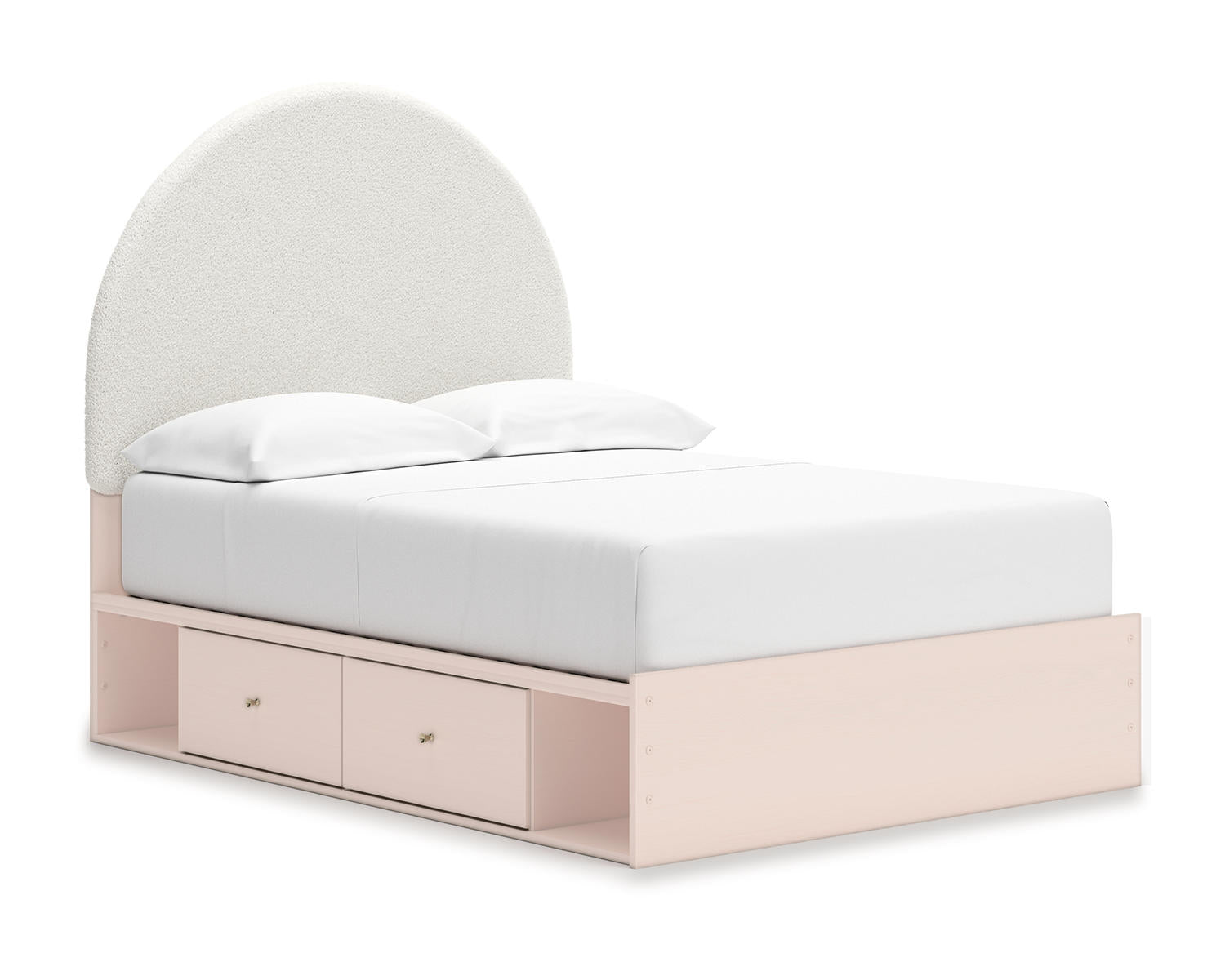 Wistenpine Full Upholstered Panel Bed with Storage