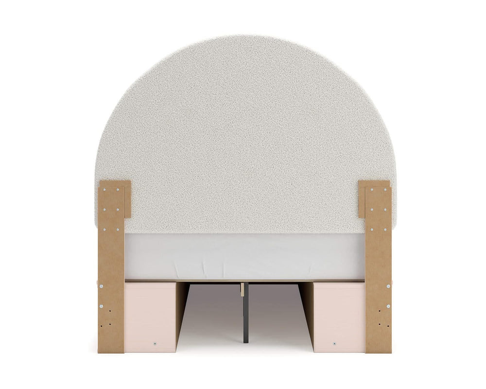 Wistenpine Full Upholstered Panel Bed with Storage