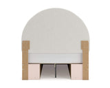 Wistenpine Full Upholstered Panel Bed with Storage