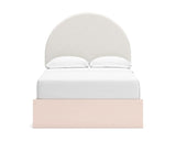 Wistenpine Full Upholstered Panel Bed with Storage
