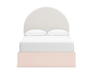 Wistenpine Full Upholstered Panel Bed with Storage
