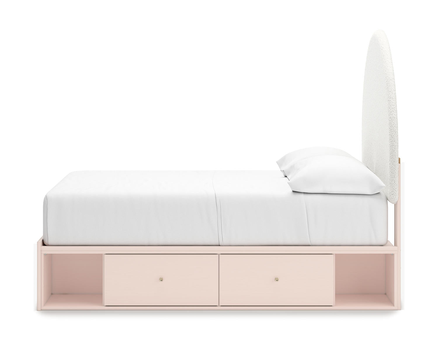 Wistenpine Full Upholstered Panel Bed with Storage