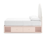 Wistenpine Full Upholstered Panel Bed with Storage