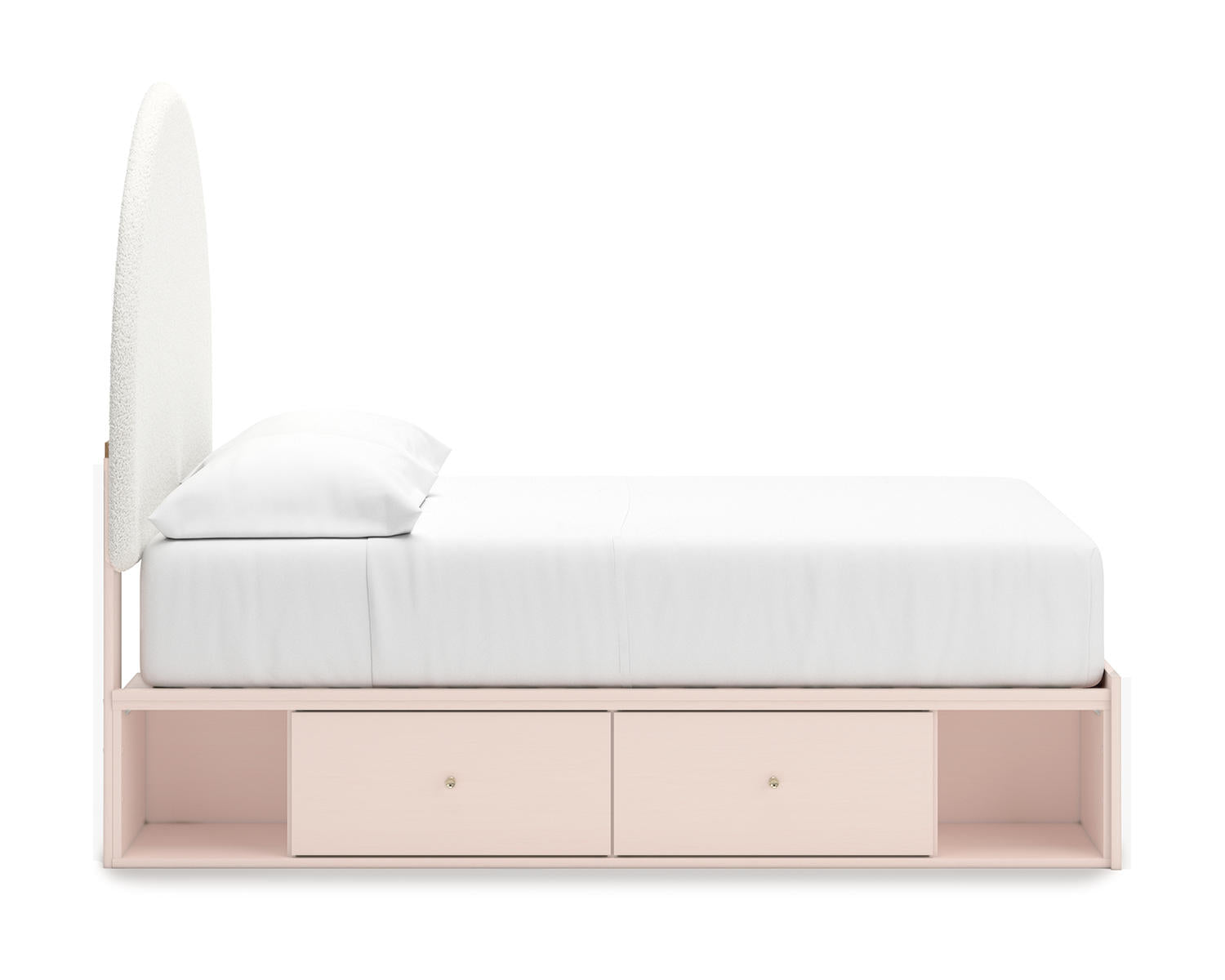 Wistenpine Full Upholstered Panel Bed with Storage