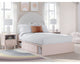 Wistenpine Full Upholstered Panel Bed with Storage