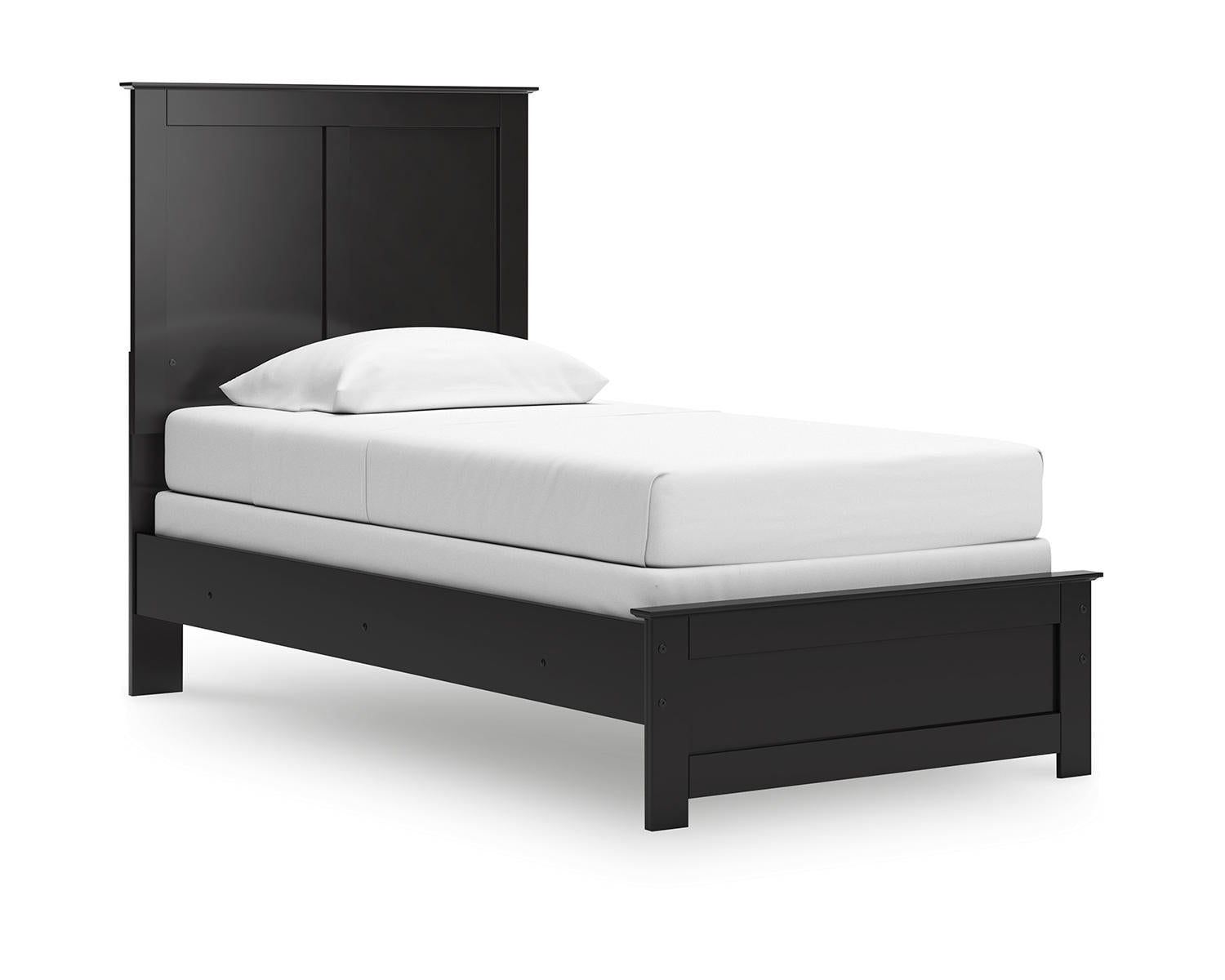 Maribel Twin Panel Bed, Dresser and Mirror
