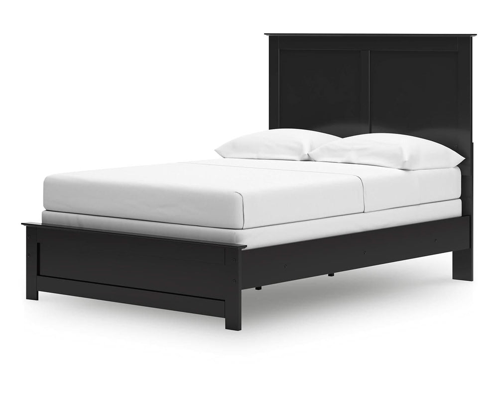 Maribel Full Panel Bed, Dresser and Mirror