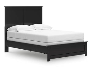 Maribel Full Panel Bed, Dresser and Mirror