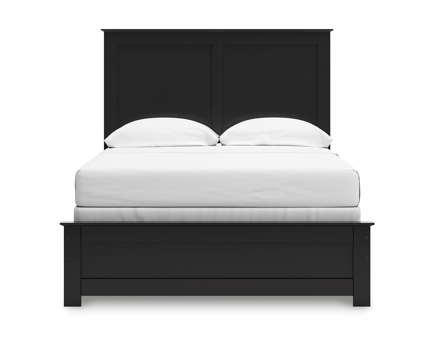 Maribel Full Panel Bed, Dresser and Mirror