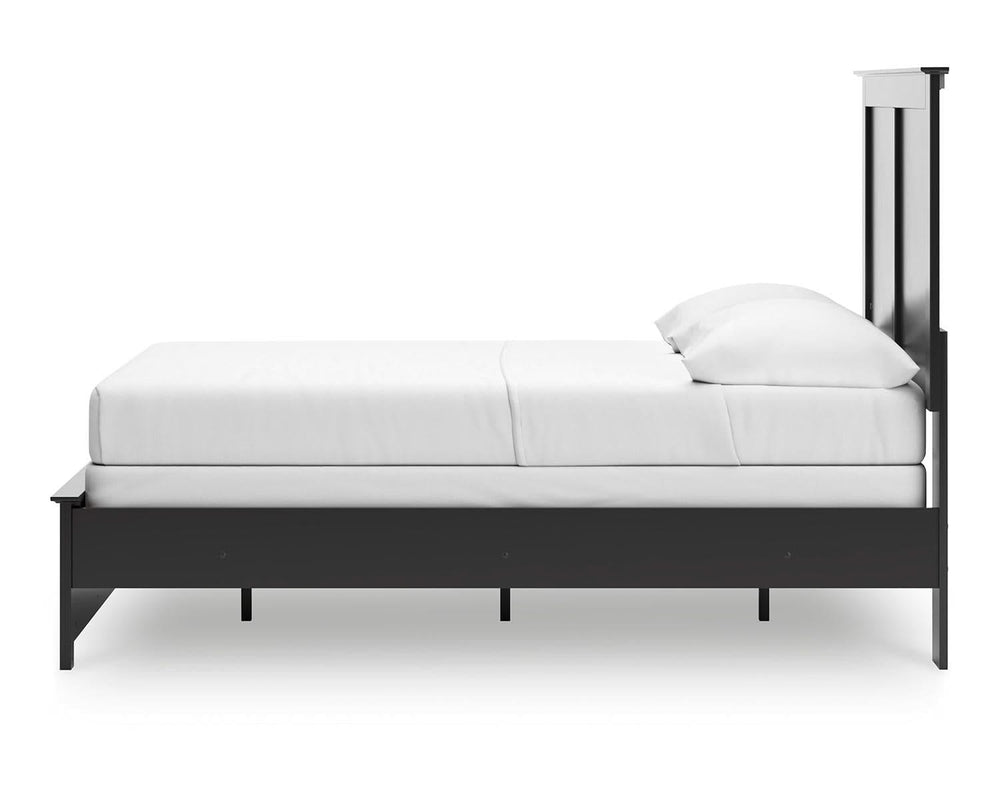 Maribel Full Panel Bed, Dresser and Mirror