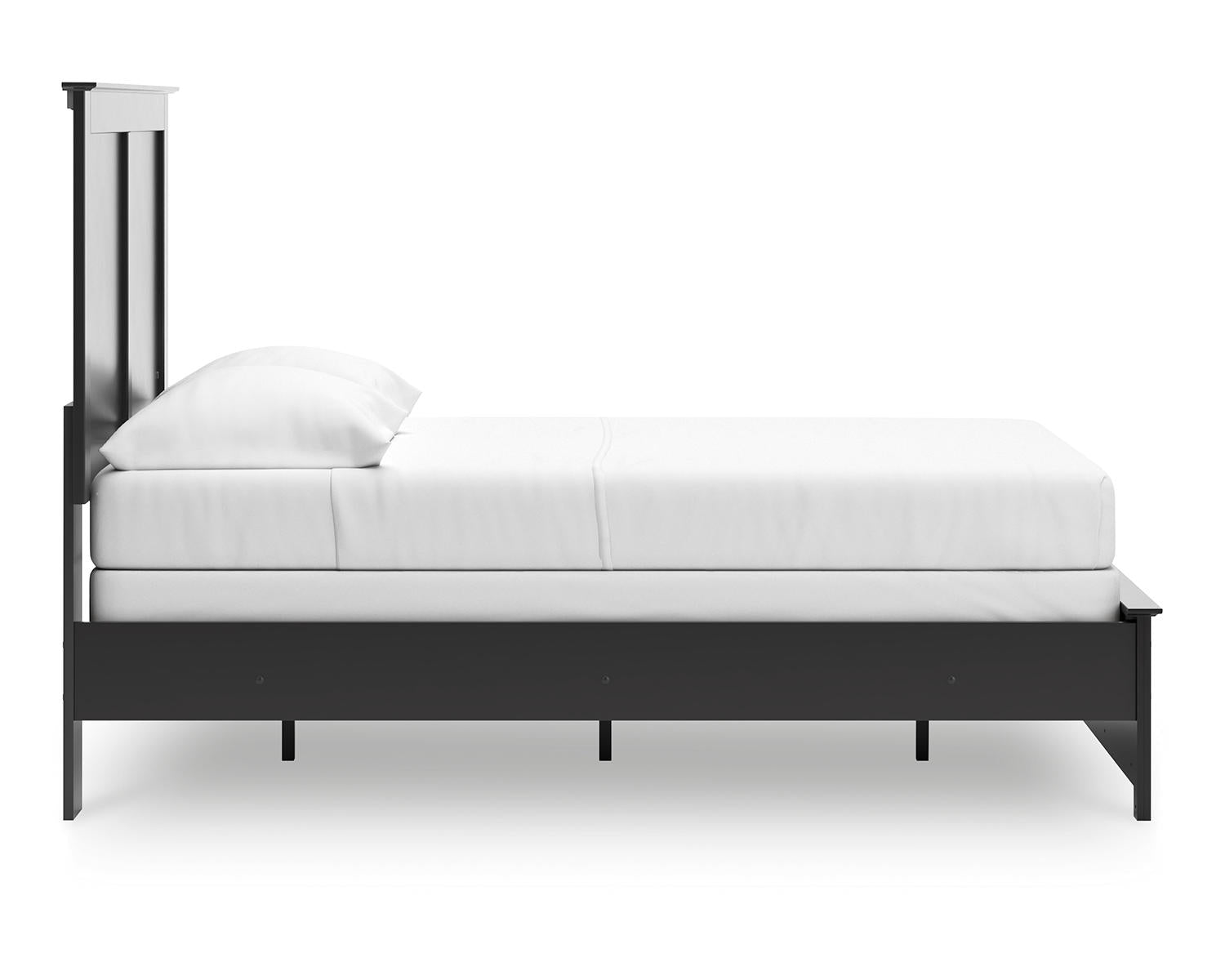 Maribel Full Panel Bed with Dresser, Mirror and 2 Nightstands