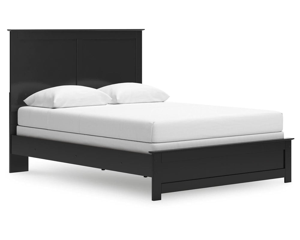 Maribel Queen Panel Bed, Dresser, Mirror, Chest and Nightstand