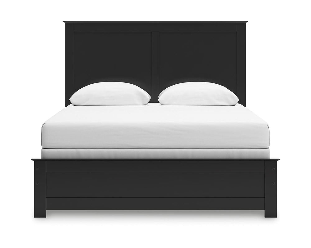 Maribel Queen Panel Bed, Dresser, Mirror, Chest and Nightstand