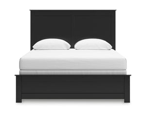 Maribel Queen Panel Bed, Dresser, Mirror, Chest and Nightstand
